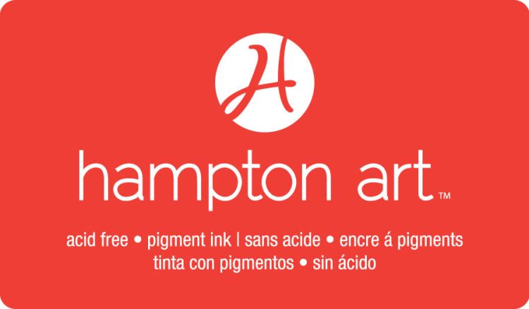 Hampton Art - Red Pigment Ink Pad