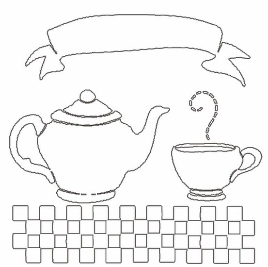 Ranger - Tea Time stencil