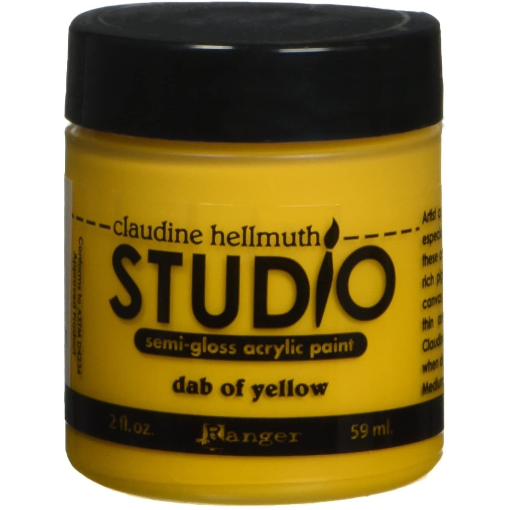 Dab of Yellow Paint