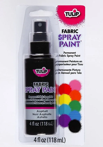 Tulip Asphalt Fabric Spray Paint Pump 4oz