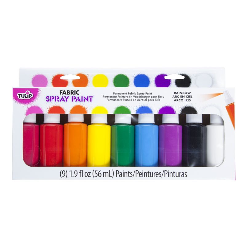 Tulip Fabric Spray Paint Party Pack - 9 pack