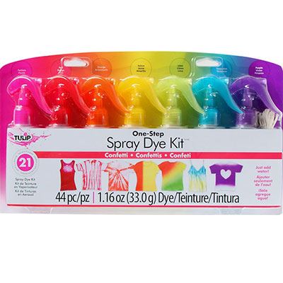 Tulip One-Step Spray Dye Kit -7 pack