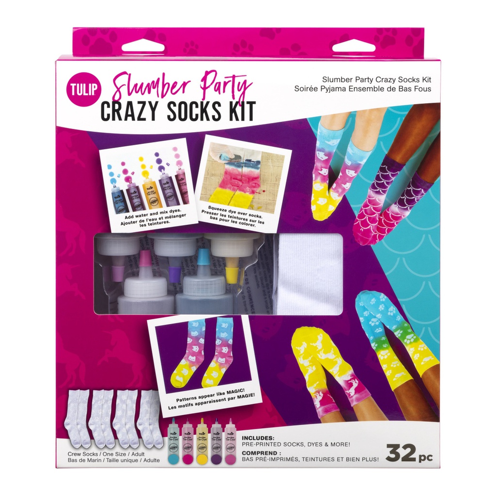 Tulip Crazy Socks Tie Dye Kit