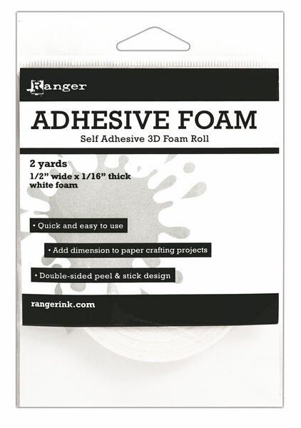 Adhesive Foam White 