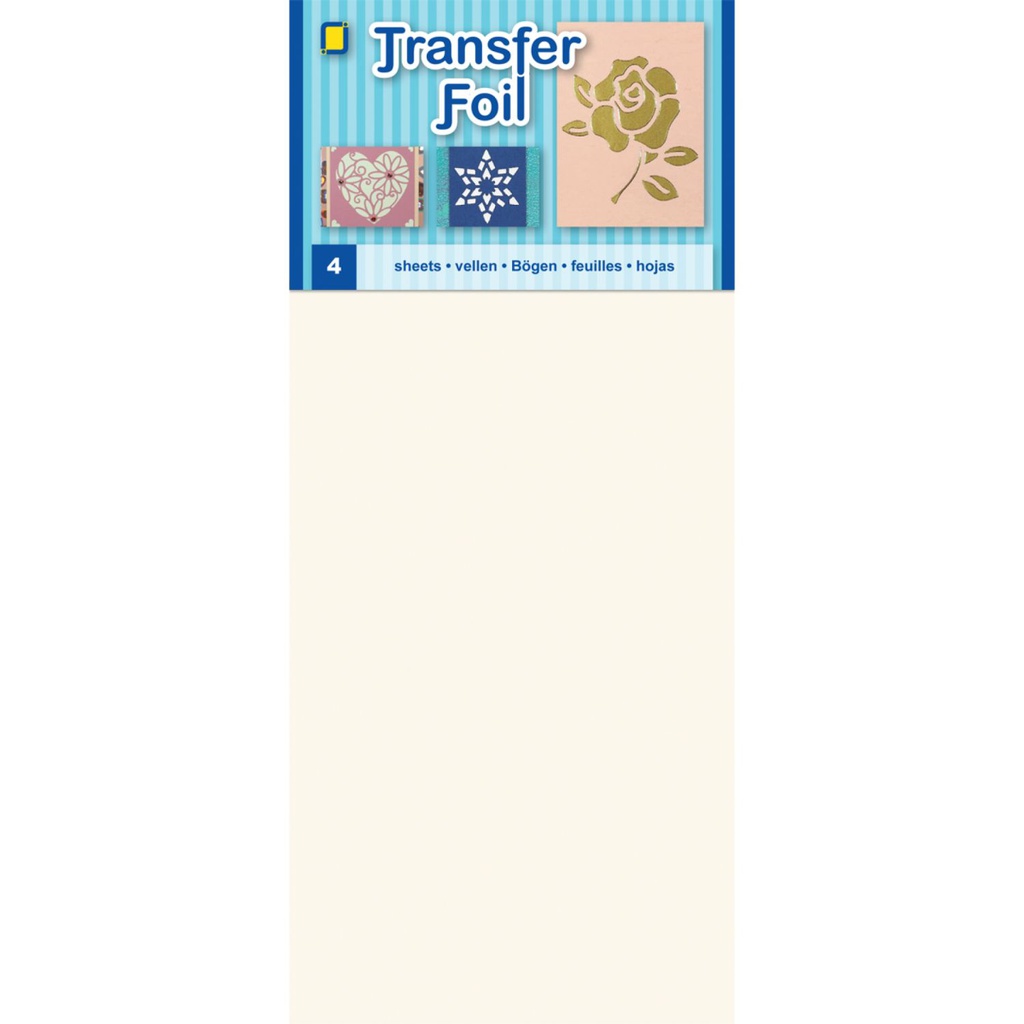 Transfer Foil Peel-Offs 4 Sheets