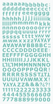 Alpha Stickers - Sea Breeze