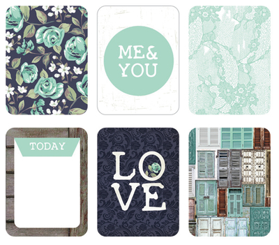 3"x 4" Cards - Sea Breeze