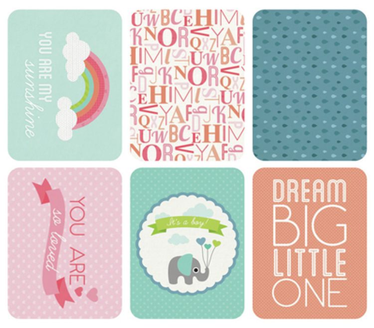 3"x4" Cards - Hello Baby