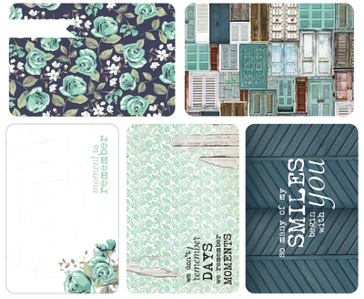 6"x 4" Cards - Sea Breeze