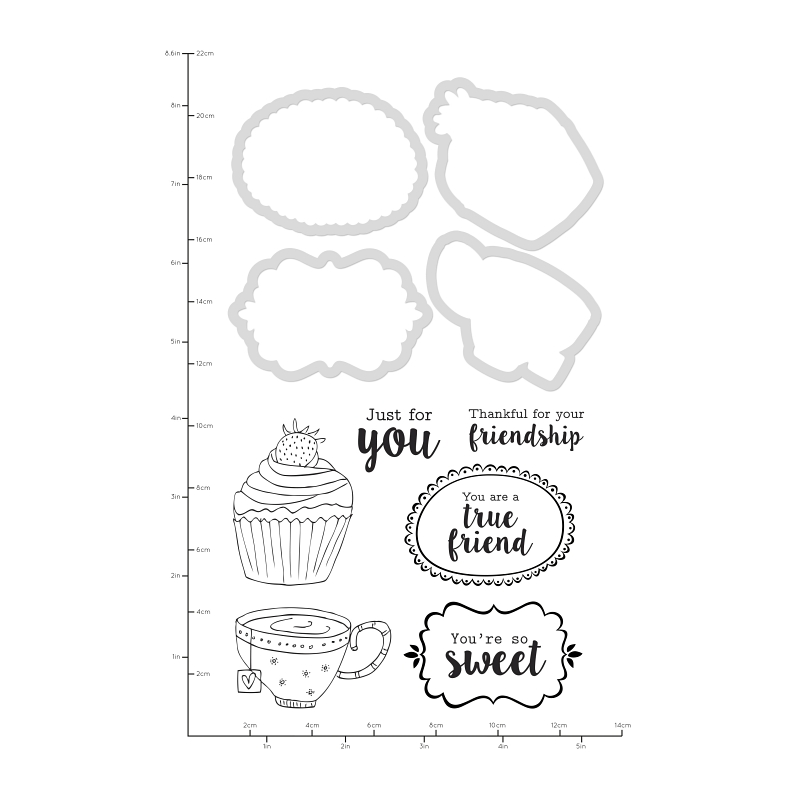 Die & Stamp Sweet Friends