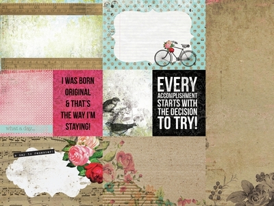 12x12 Scrapbook Paper PaletteSold in Packs of 10 Sheets