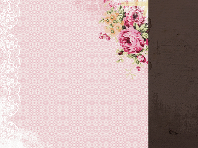 12x12 Scrapbook Paper - Chic Sold in Packs of 10 Sheets