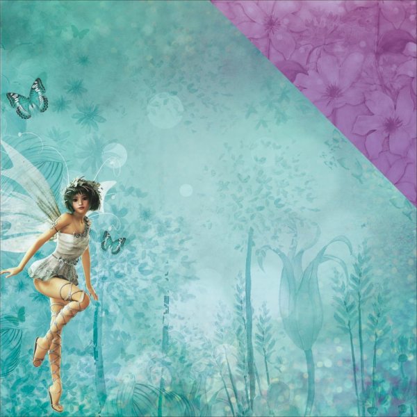 Fairy Dust 12x12 Scrapbook PapeSold in Packs of 10's