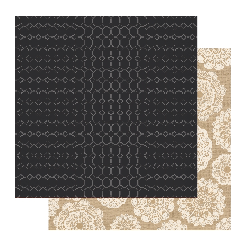 12x12 Scrapbook Paper-For Keeps Sold in Packs of 10 Sheets