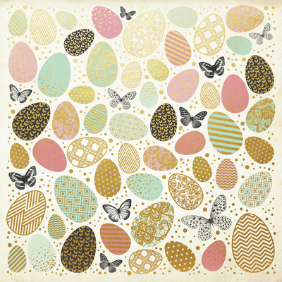 Specialty Paper-Golden Easter Sold in Packs of 10 Sheets