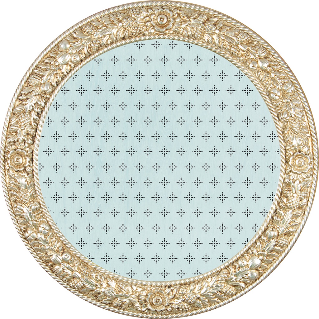 12x12 Diecut Gloss Gilded Frame Sold in Singles