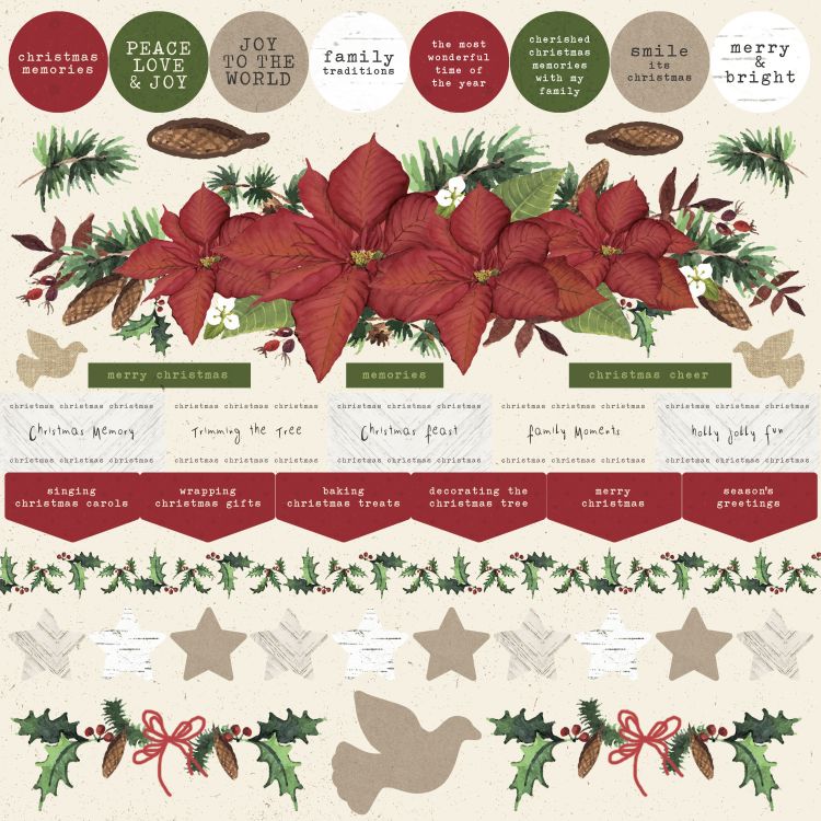 Home for Christmas Sticker Sheets