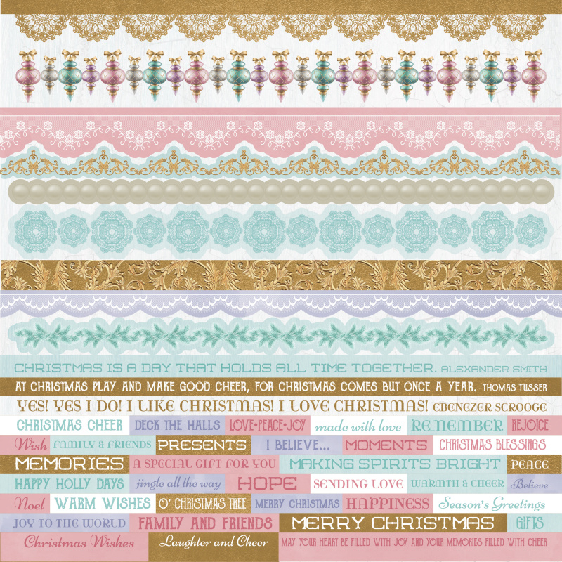 Christmas Wishes Sticker Sheet