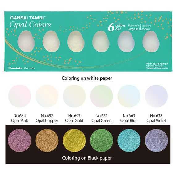 GANSAI TAMBI ”Opal Colours” 6 colours