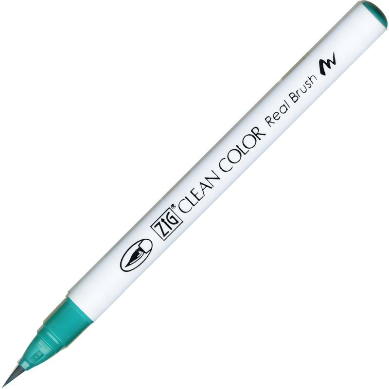 Zig Clean Colour Real Brush 042 Turquoise Green
