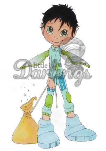 Saturated Canary - Toby stamp set