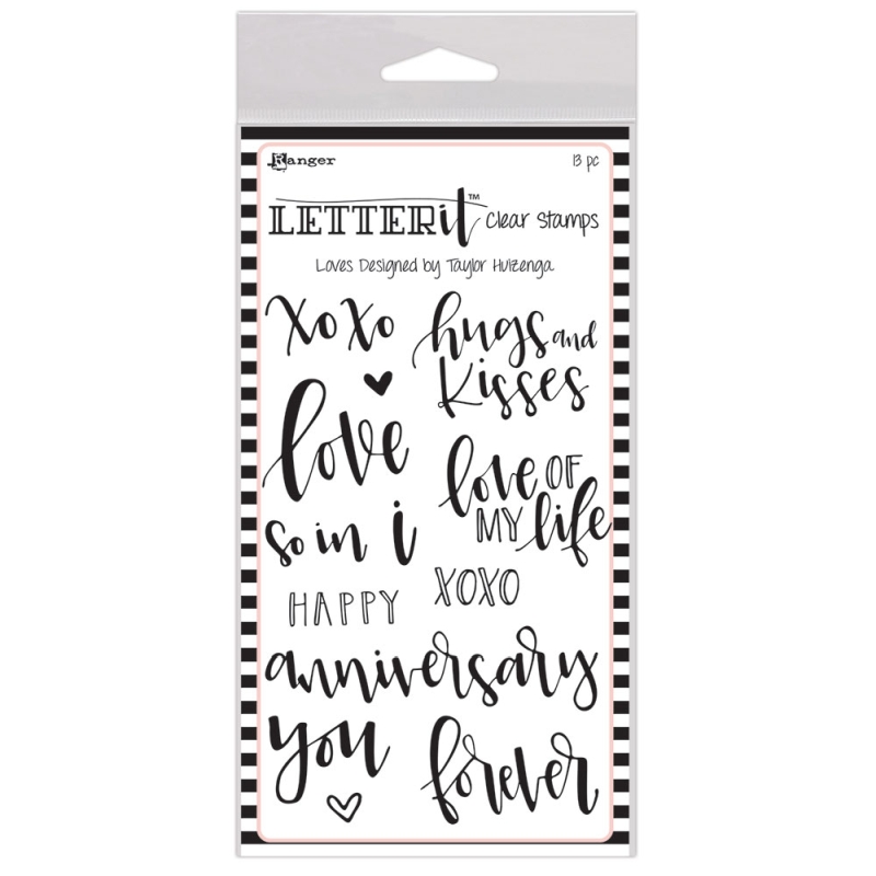 Ranger - Letter It - Loves stamp set