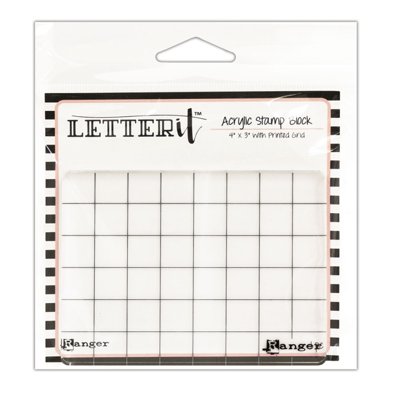 Stamping Block Acrylic (4 inch x 3 inch)