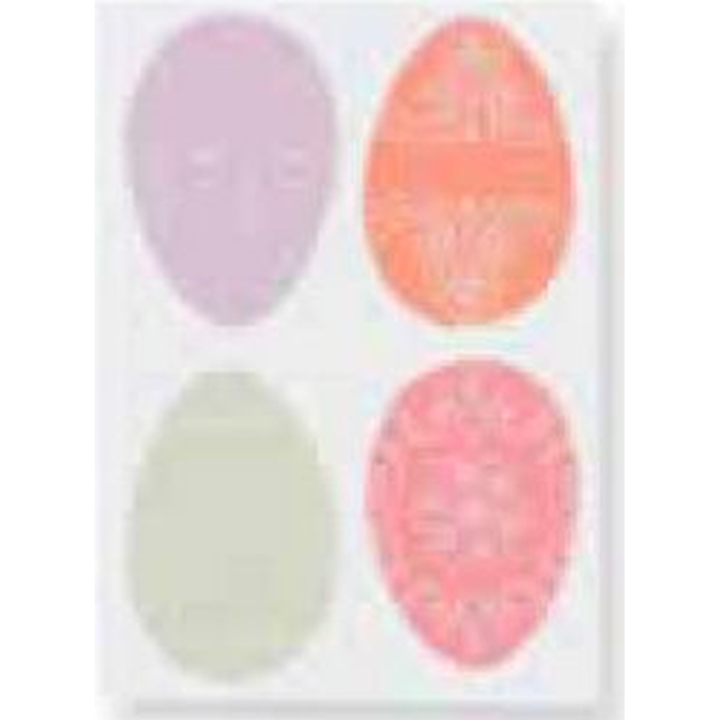 MS Pastel Egg Stickers