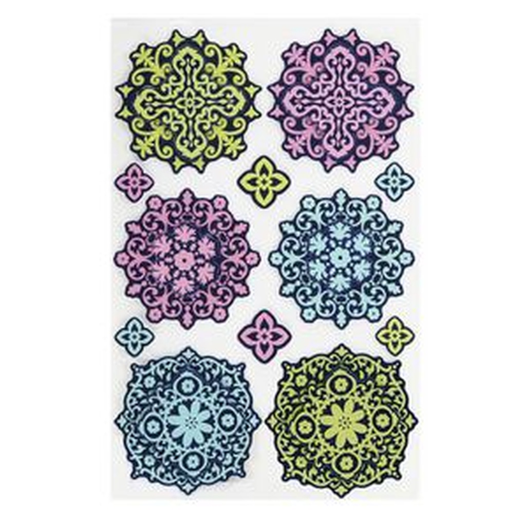 Layered Ornament Stickers