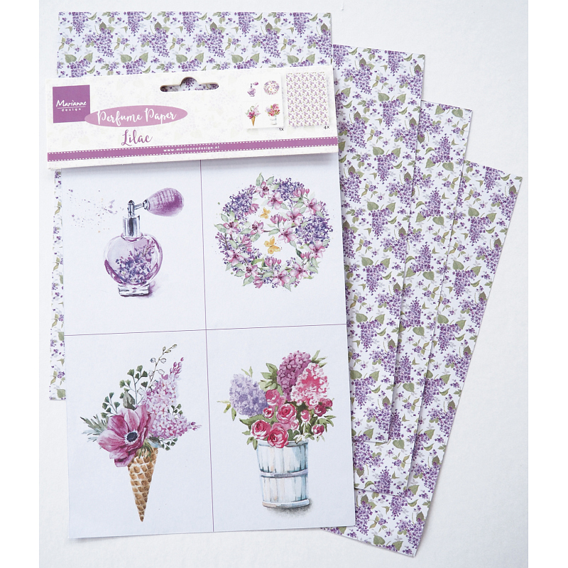 Perfumed Paper: Lilac