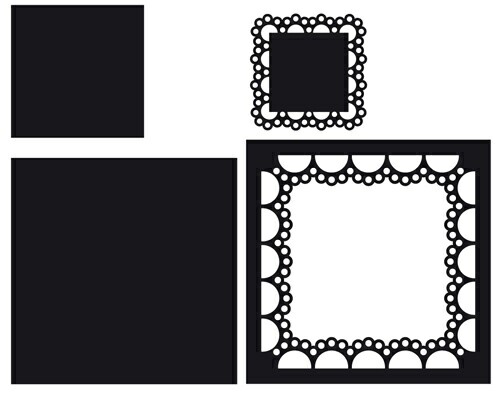 Marianne Designs - Passe-Partout Square die set