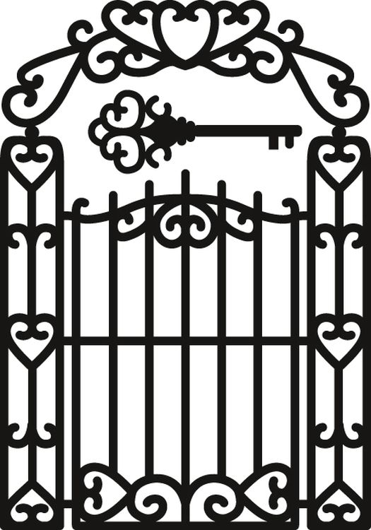 Marianne Designs - Garden Gate die set