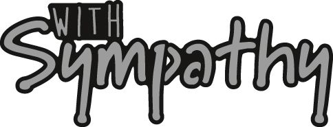 Marianne Designs - With Sympathy die set