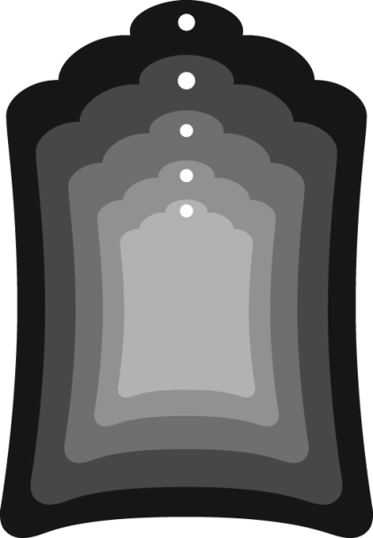 Marianne Designs - Labels (basic shape) die set