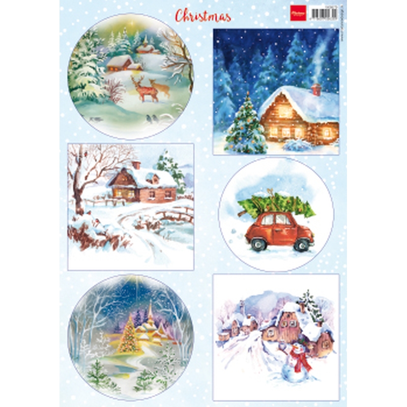 Christmasold in Packs of 10 Sheets
