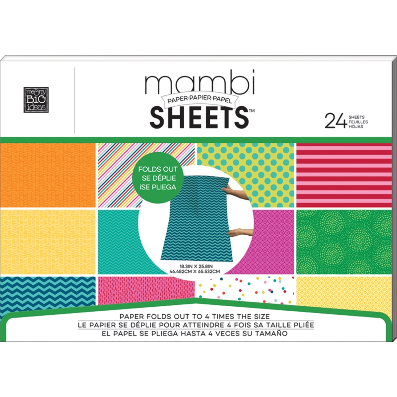 Me & My Big Ideas - Expandable Paper Pad - Vibrance 