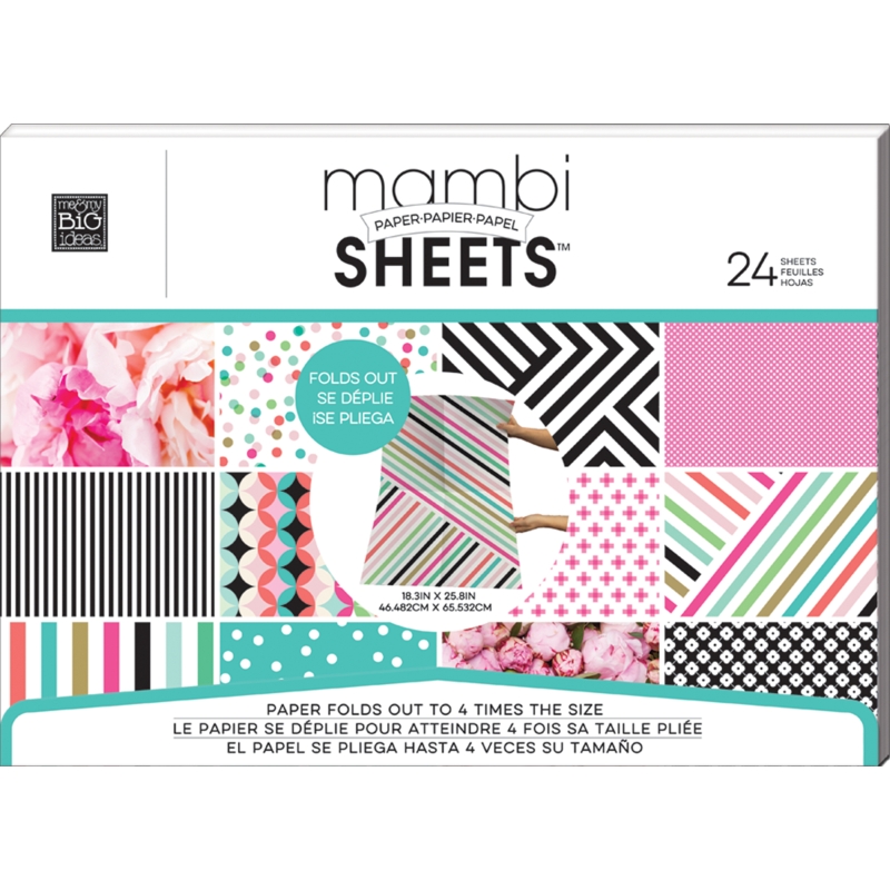 Me & My Big Ideas - Expandable Paper Pad - Peony 