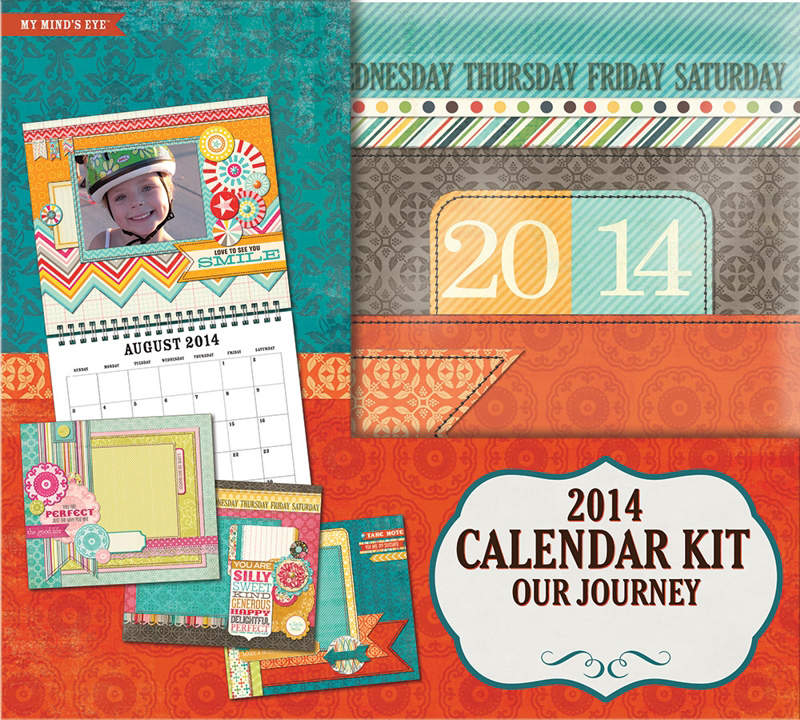 Our Journey 2014 Calendar Kit