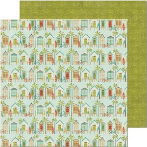 Beach Huts Paper