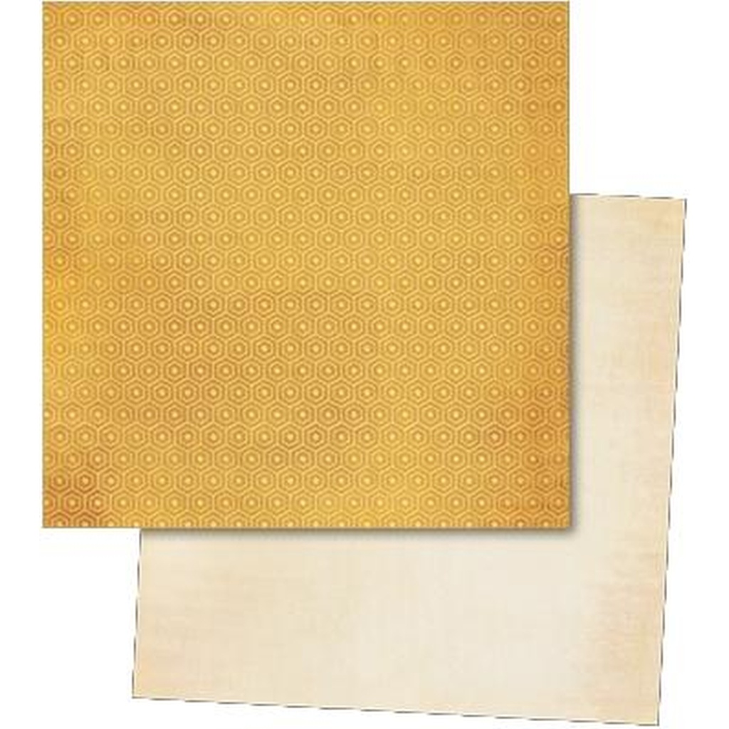 Yellow Honey 12x12 Paper