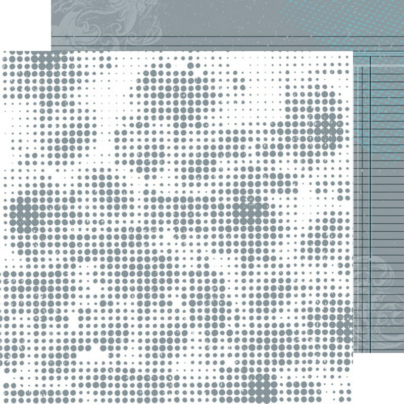 Distressed Dots 12X12 Paper