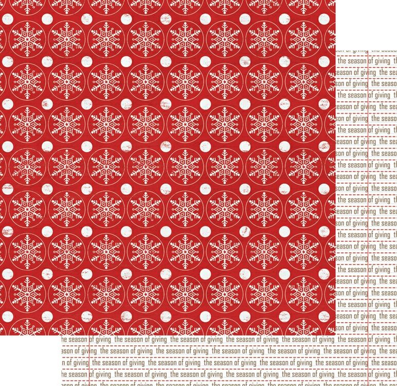 Red Flakes 12x12 Paper (10)