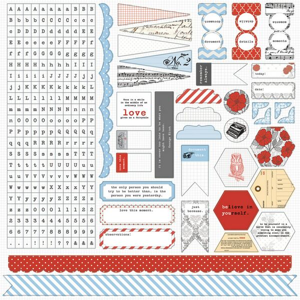 Stationery Noted StickersSold in Packs of 10