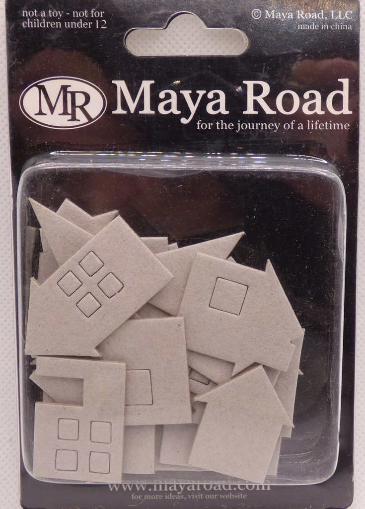 Houses Mini Chipboard Set
