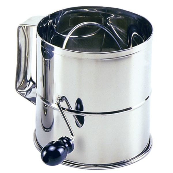 8 Cup Flour Sifter S/S