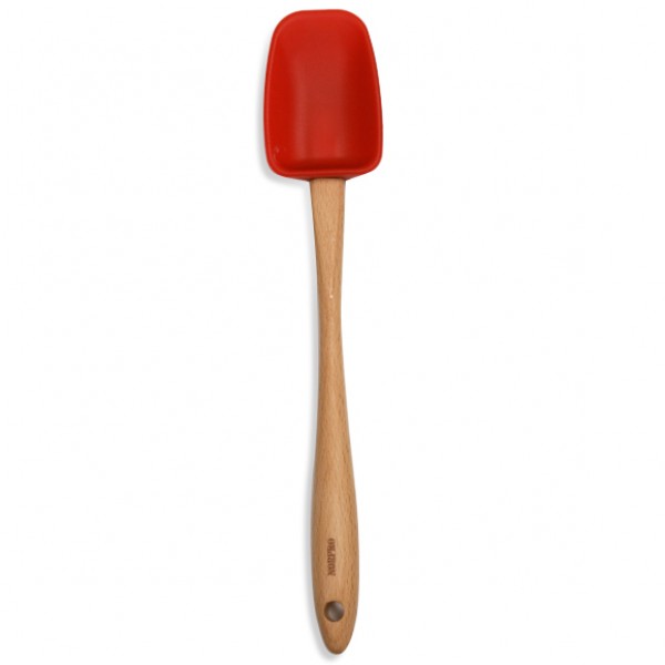 11&quot; Small Scoop Spatula - Red