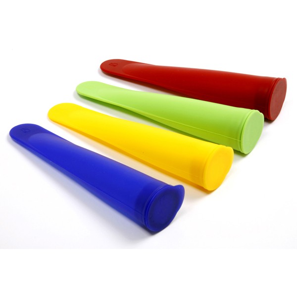 Silicone Ice Pop Makers - 4 Pcs