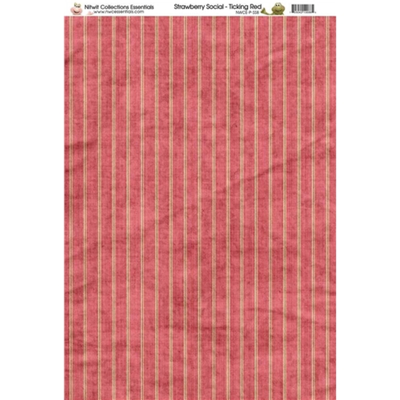 SS Ticking Red Paper A4Sold in Pack of 10 Sheets