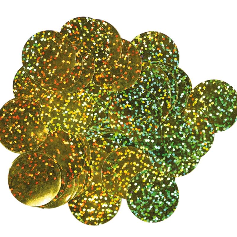 Foil Confetti Gold Holographic - 14 grams