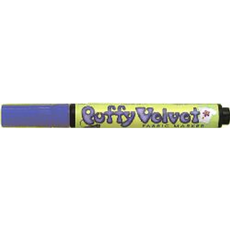 Puffy Velvet Fluorescent Violet